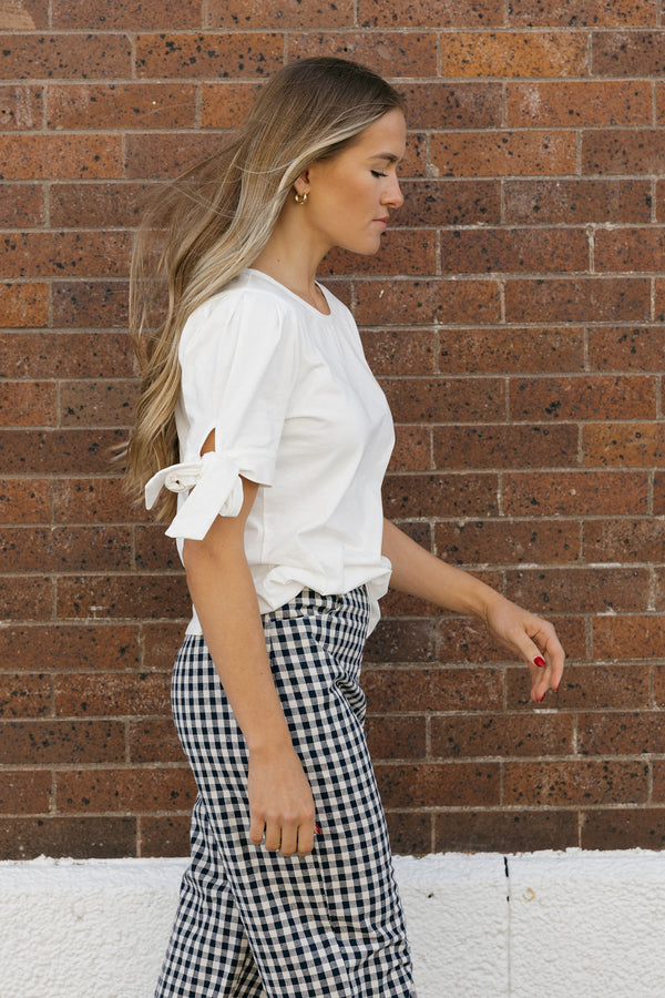 Kallie Top-Off White