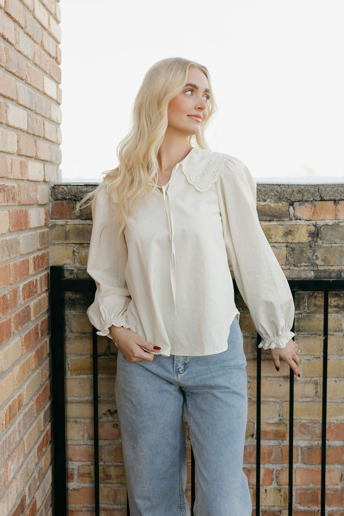 Lottie Top-Ivory