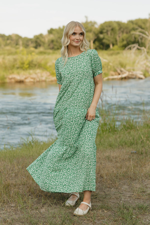 Angelica Dress-Green