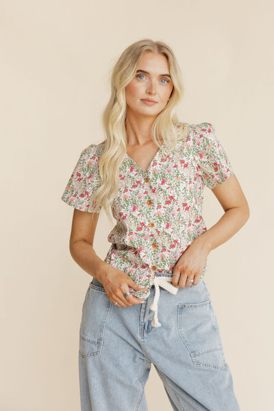 Beverly Top-Floral Multi