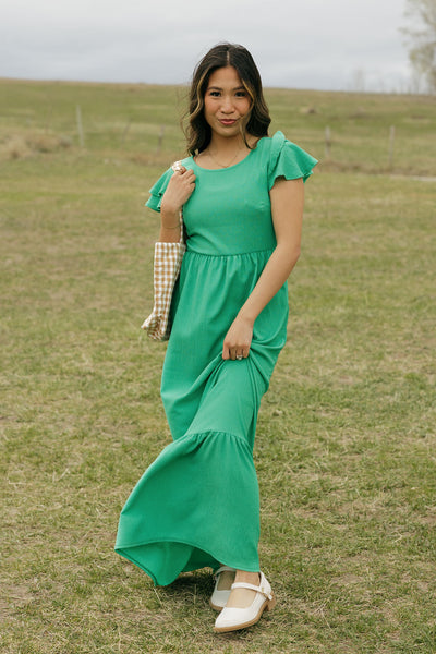 Pippa Dress-Green