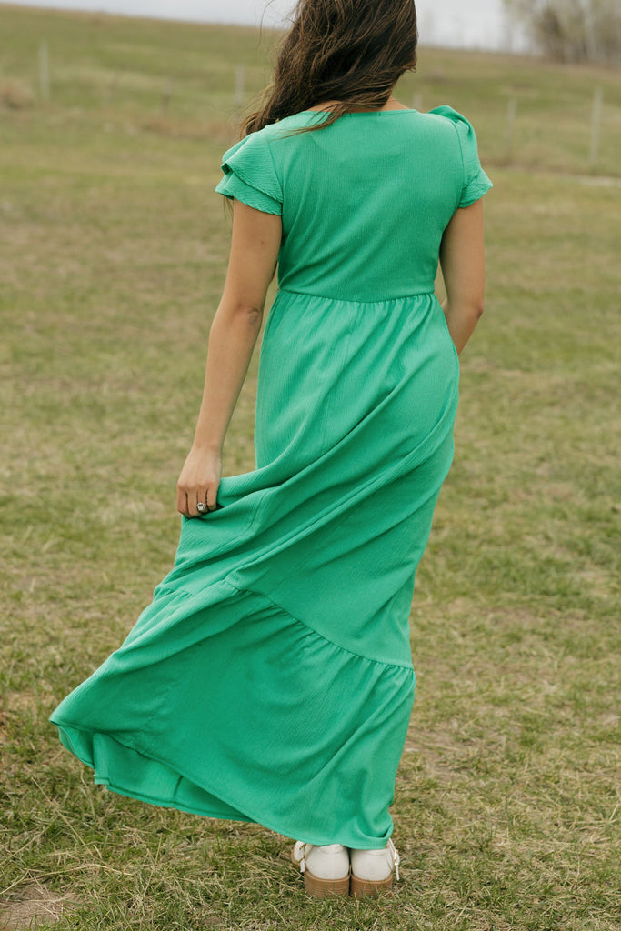 Pippa Dress-Green – Love Olive Co