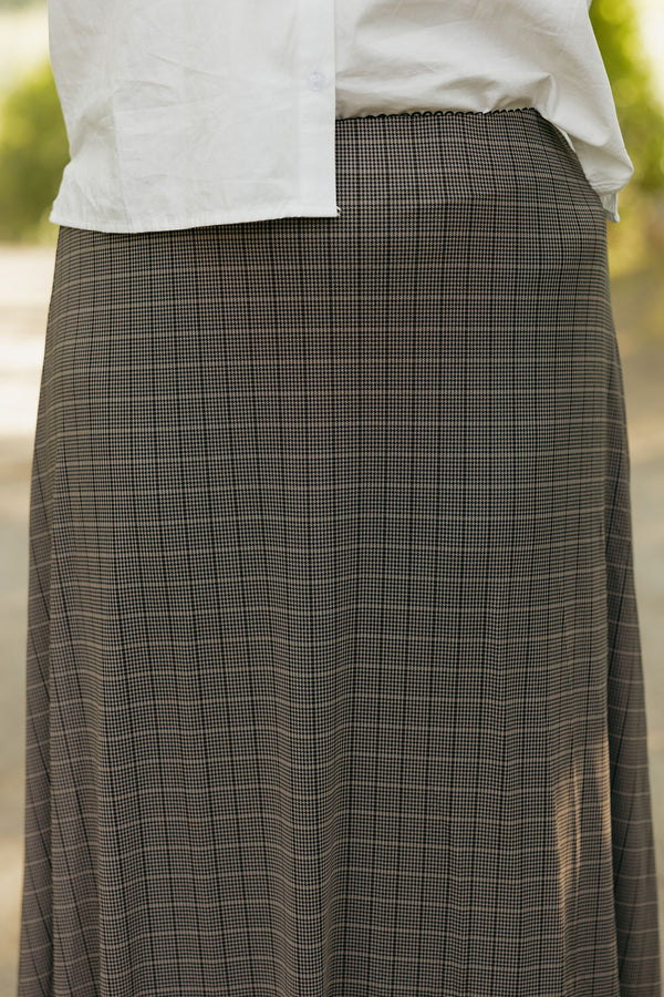 Trisha Skirt-Black Multi