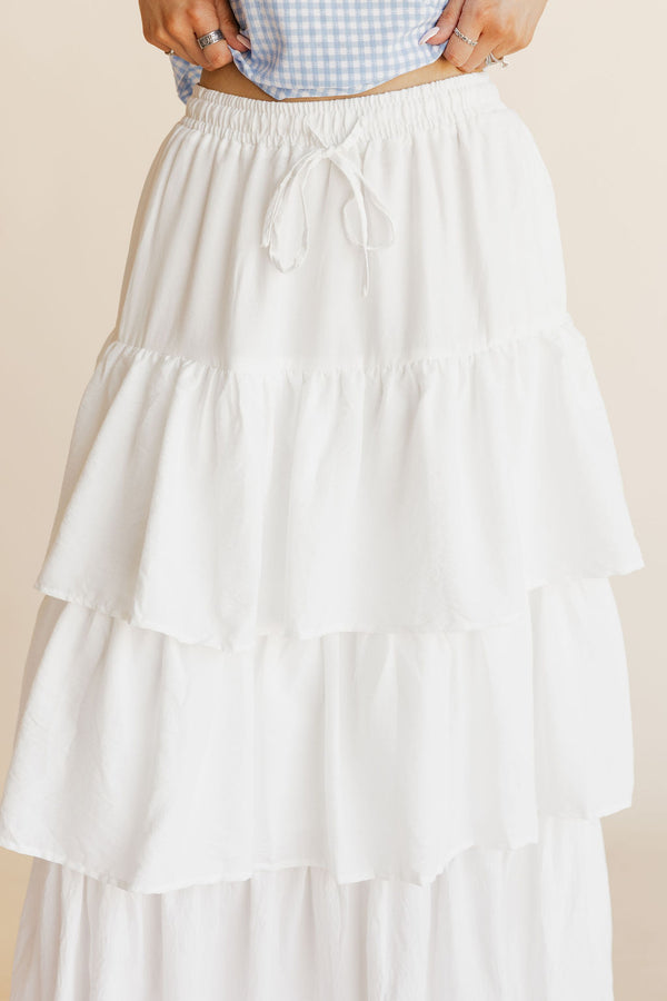 Izzy Skirt-White