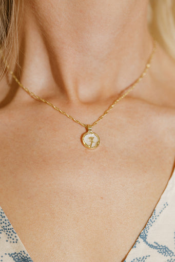 Rosemarie Necklace-Gold
