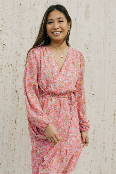 Cambree Dress-Pink Floral
