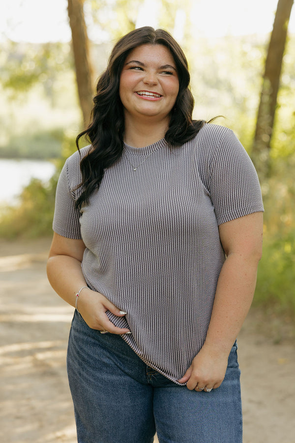 Boone Top-Smoky Grey