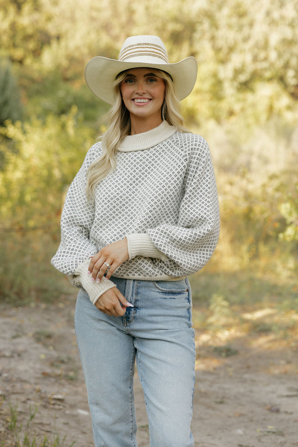 Mickie Sweater-Ivory