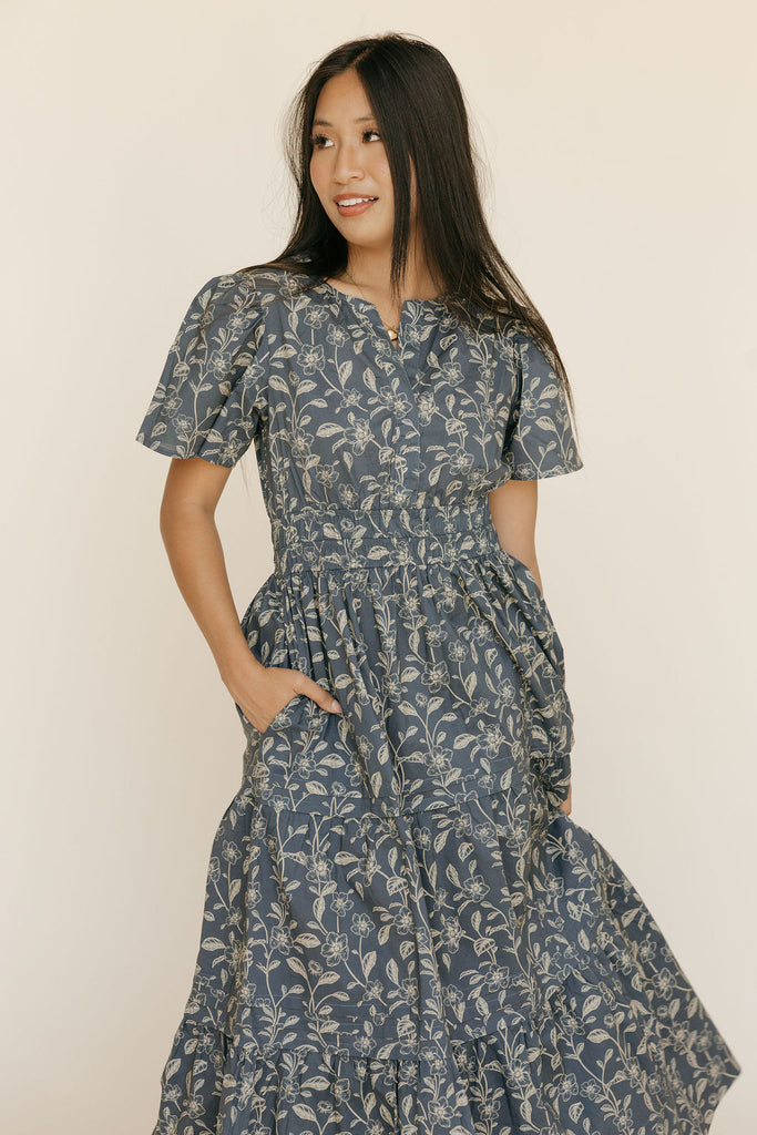 Caribbean Dress-Midnight Floral – Love Olive Co