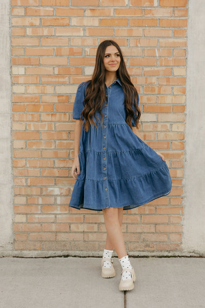 Wilson Dress-Denim