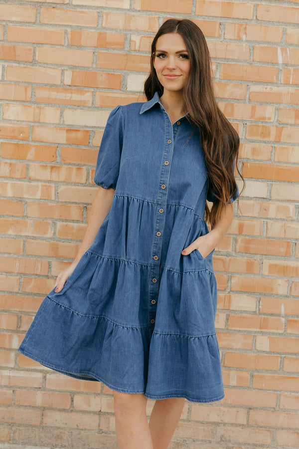 Wilson Dress-Denim