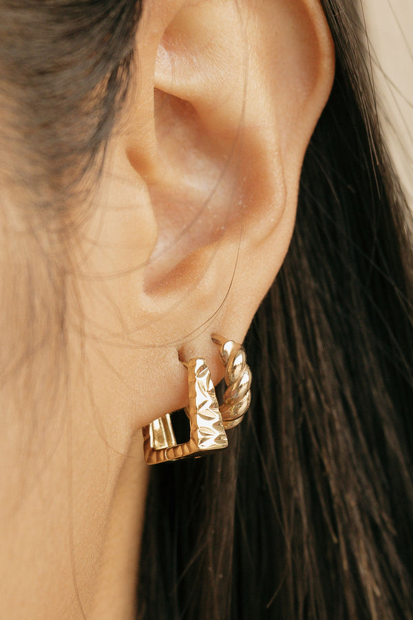 Ashton Earrings-Gold