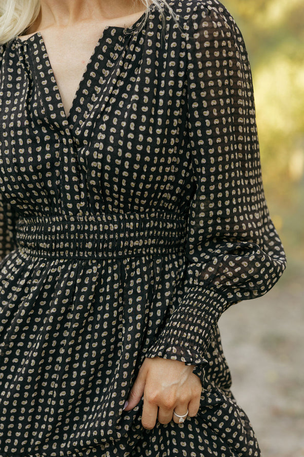 Tia Dress-Black