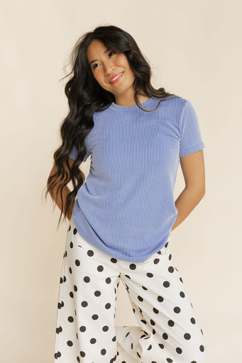 Boone Top-Blue