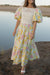 Gabbie Dress-Yellow Floral