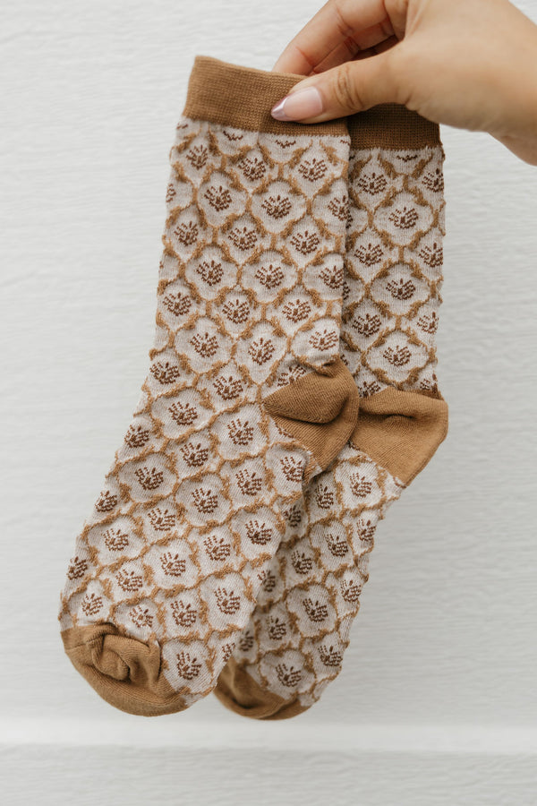 Blair Socks-Mocha