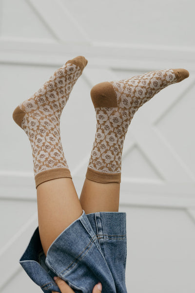Blair Socks-Mocha
