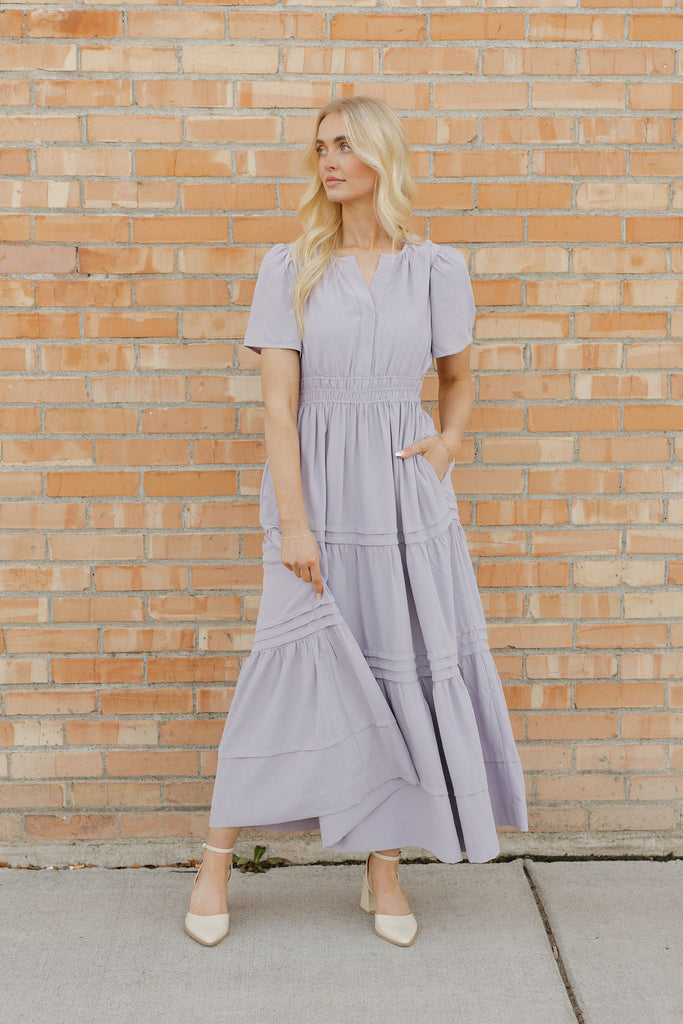 Caribbean Dress-Lavender