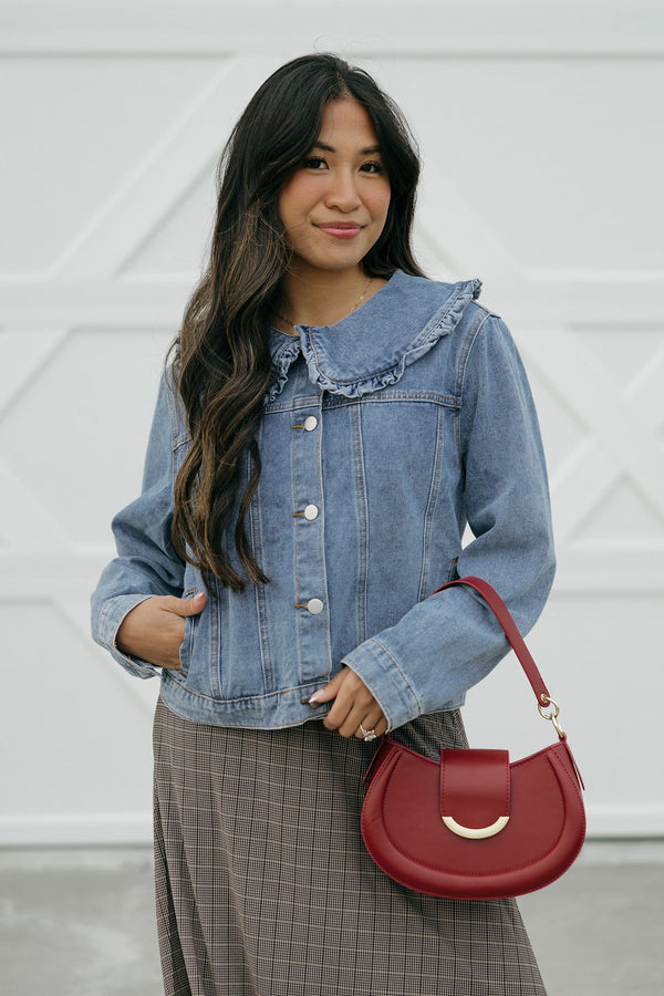 Joanna Jacket-Light Denim