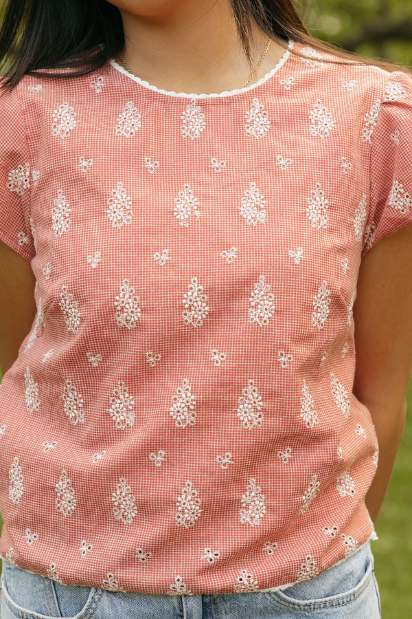 Marlowe Top-Red