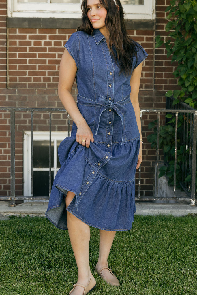 Susannah Dress-Denim
