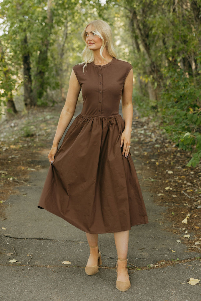 Maisie Dress-Brown