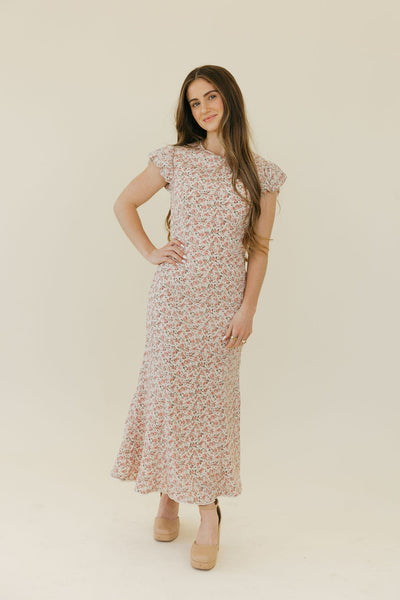 Vanessa Dress-Pink Floral