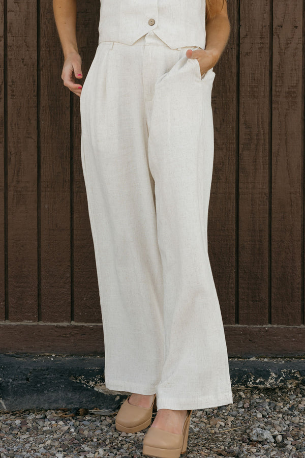 Kennedy Pants-Natural