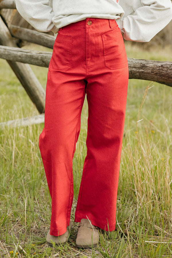 Anthem Pants-Red