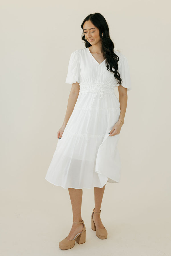 Maisey Dress-Ivory