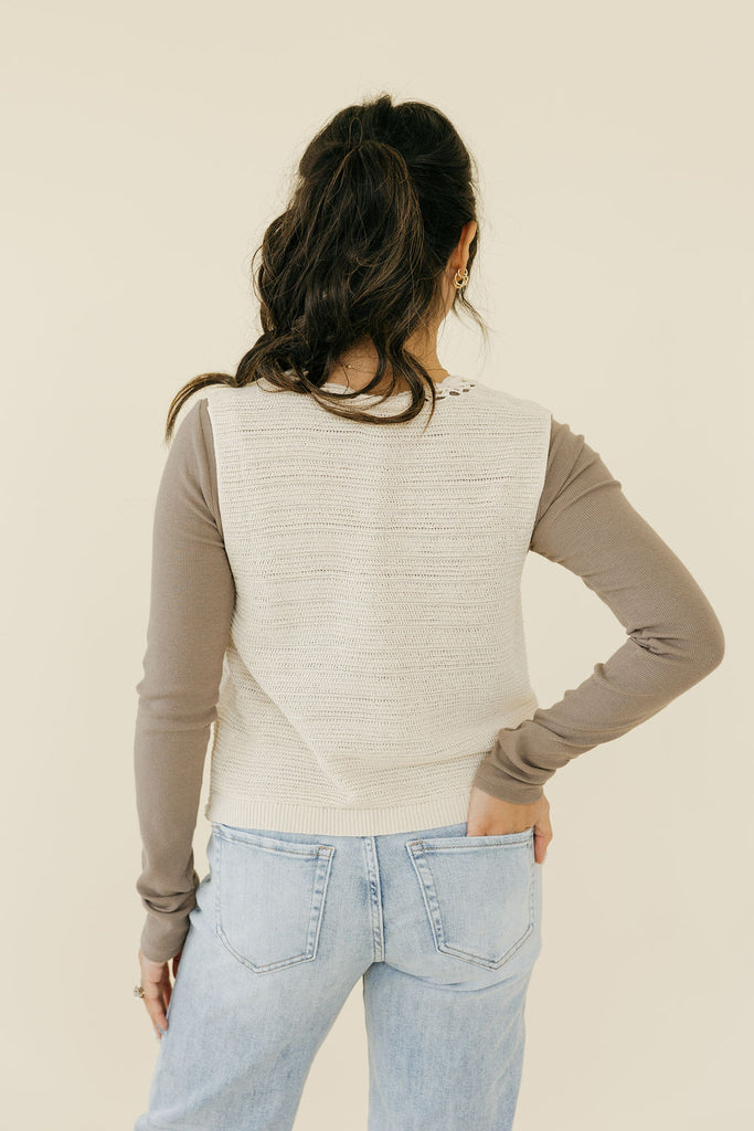 marithé et françois girbaud x-pocket taper jeans in off-white, Women's