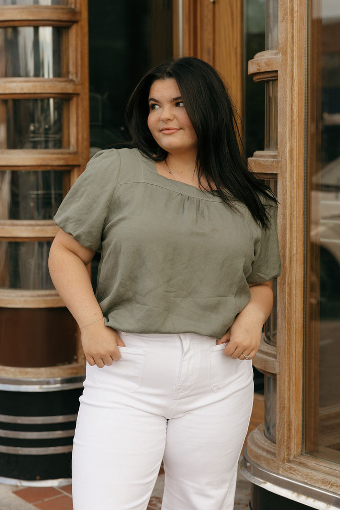 Colby Top-Dusty Sage