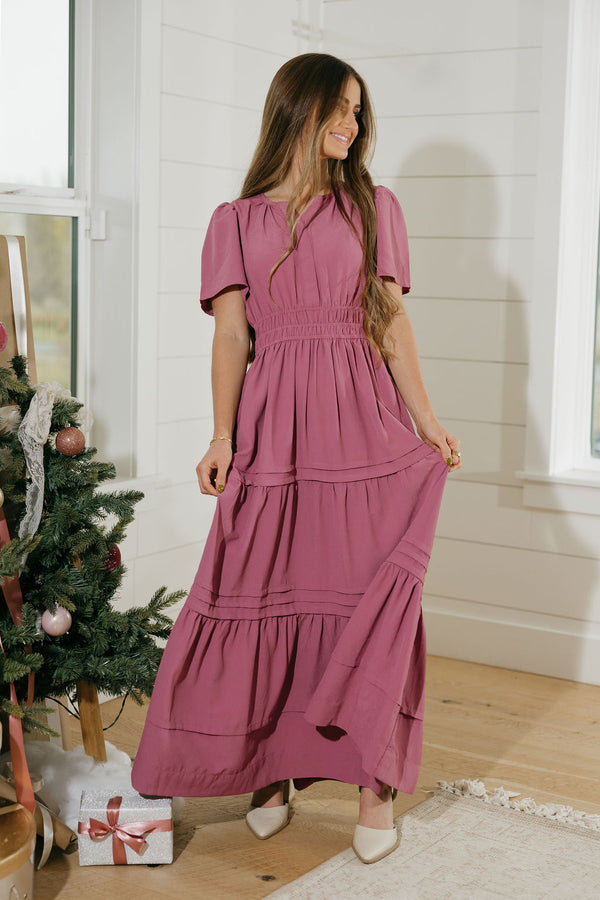 Caribbean Dress-Berry