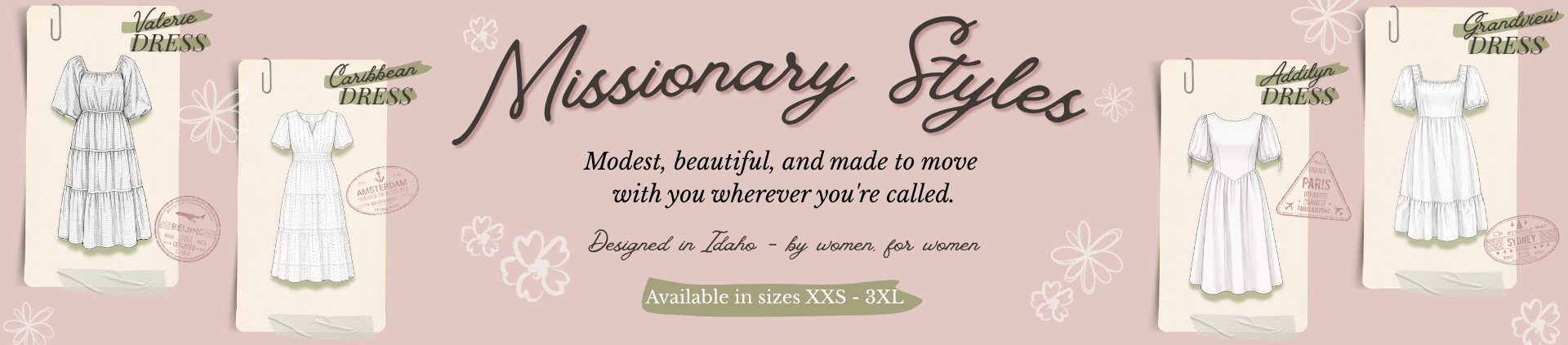 Exclusive Missionary Dresses