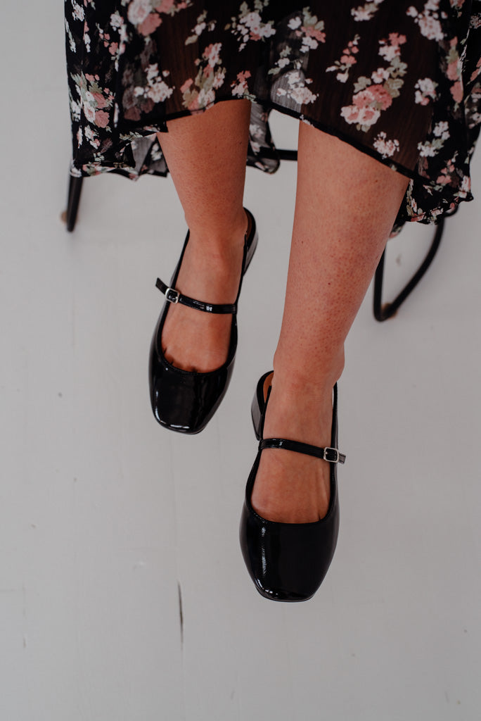 Lulu Mary Janes-Black