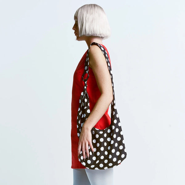Thread Mini Slouchy Bag-Polka Dot