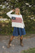 Stars and Stripes Sweater-Ivory