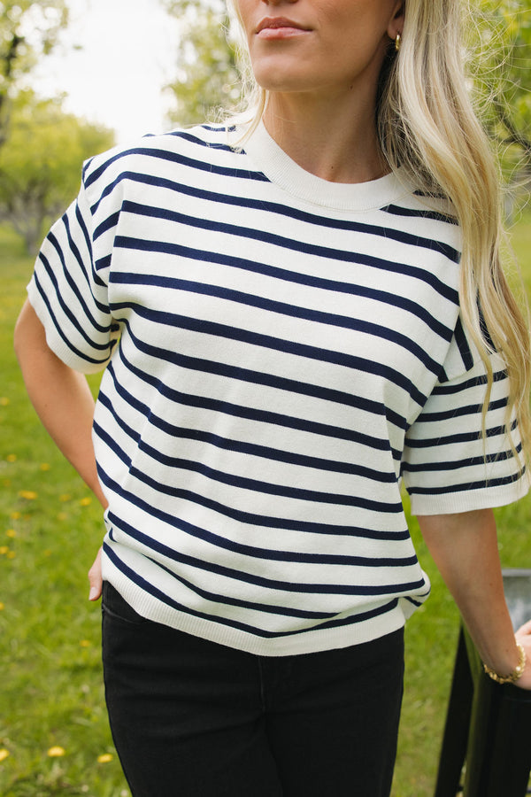 Kaye Top-Navy