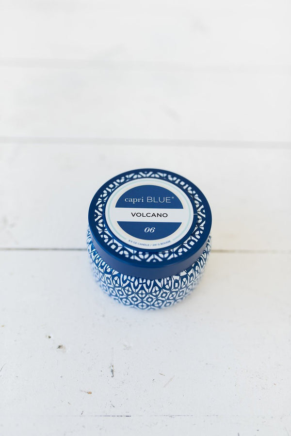 Capri Blue Travel Tin-Volcano