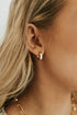 Edna Hoop Earrings-Gold