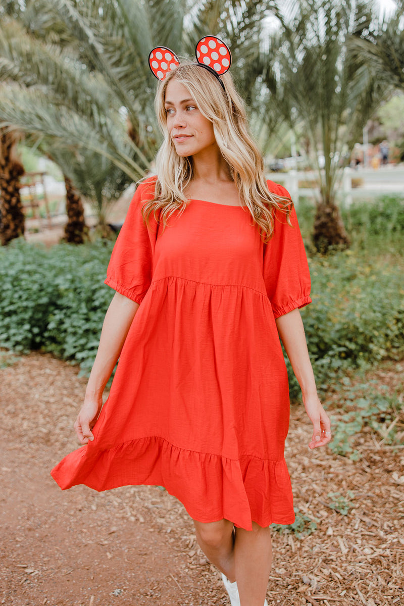 Downtown Memories DressRed Love Olive Co