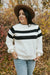 Kenya Sweater-White/Black