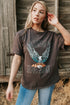 Soul Rider Tee-Charcoal