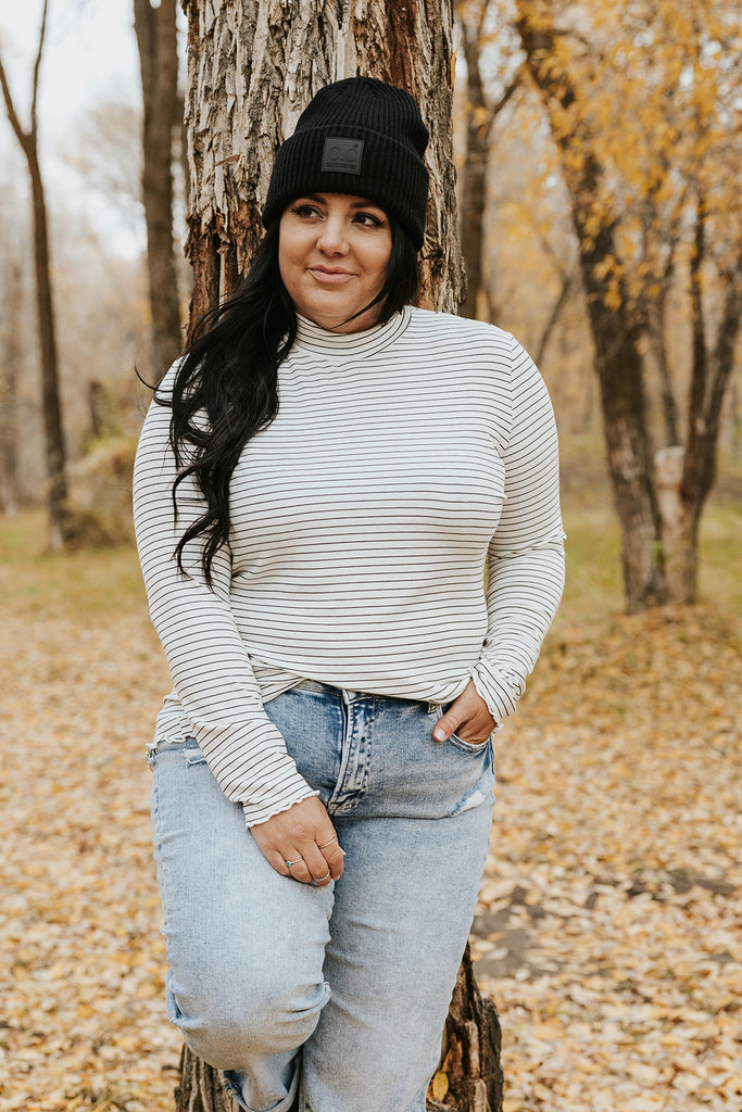 Memory Lane Top-White/Black