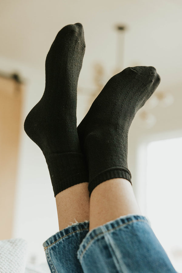 Match Made in Heaven Sock-Black