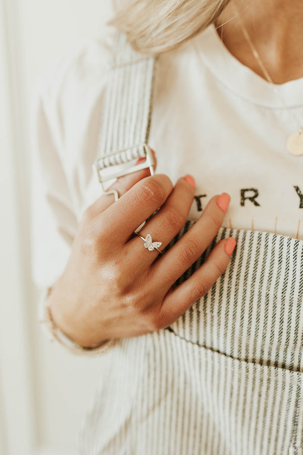 Butterfly Ring-Silver