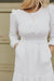 Rebekah Dress-White