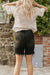 Sequoia Bermuda Shorts-Black
