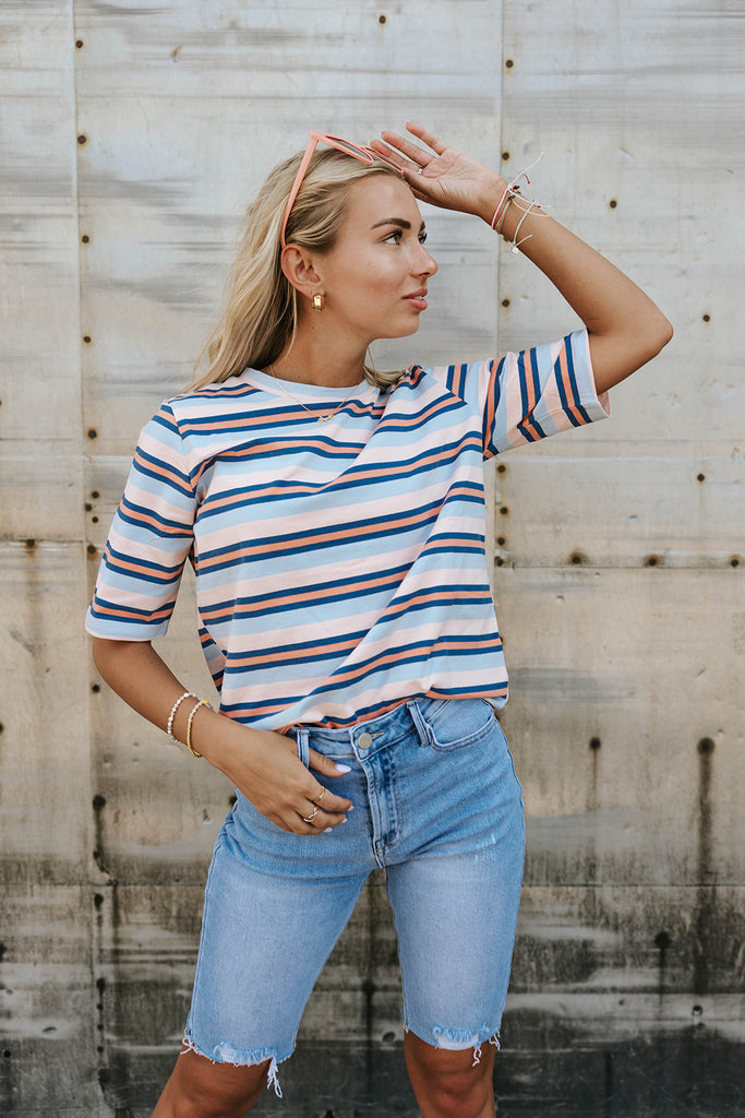 Stanley Top-Blue Multi