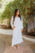 Adelia Dress-White